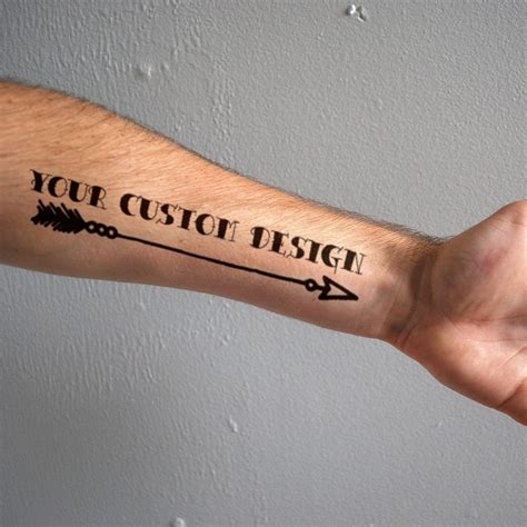 design your own temporary tattoo.